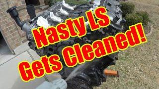 Cleaning NASTY LS Engine To Look Like New