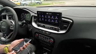 Android Auto  CarPlay w Kia CEED  Proceed  XCEED w wersjach L  BusinessLine  GTline  GT