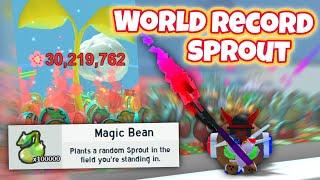 I Planted 10000 Sprouts and DESTROYED The World Record...