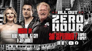 Zero Hour - AEW All Out Chicago Pre Show - LIVE this Saturday at 630pm ET  330pm PT