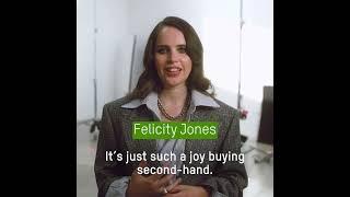 Felicity Jones joins Second Hand September  Oxfam GB