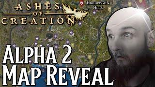 Ashes of Creation Reveal Their Full Alpha 2 Map