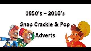 1950s-2010s Rice Krispies Snap Crackle & Pop Cereal Advert Compilation - 50+ Amazing Ads