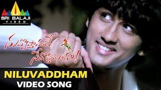 Nuvvostanante Nenoddantana Video Songs  Niluvaddam Ninne Video Song  Siddharth