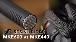Shotgun Mic Comparison - Sennheiser MKE600 vs. MKE440