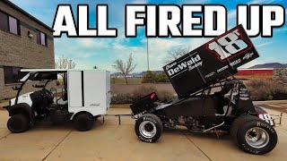 Firing Up The 410 Sprint Car For The First Time In 2023