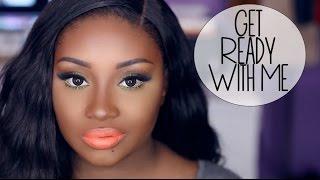 Get Ready with Me  Vibrant Spring Look Makeup