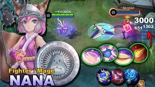 NANA Turning Into Aggressive Gameplay  Nana One Shot Combo 2023  MLBB