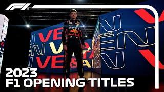 Introducing Our New 2023 F1 Opening Titles