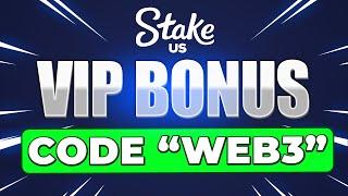 STAKE US BONUS 2023 - STAKE US VIP PROMO CODE  STAKE US BONUS CODE