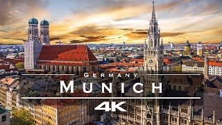 München  - by drone 4K