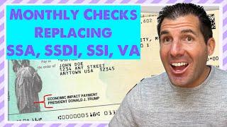 Monthly Checks Replacing Social Security SSDI SSI VA Benefits