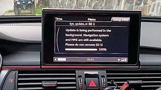 How to update for free Audi MMI Maps  GPS Navigation For almost all Audi Models - step by step