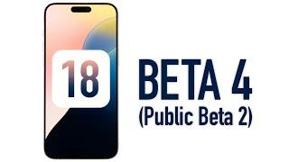 iOS 18 Beta 4 - Was ist neu?  Über 15 neue Funktionen & Veränderungen Public Beta 2