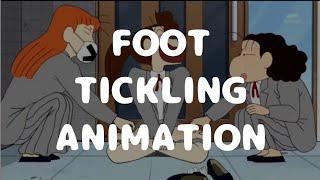 足の裏くすぐりアニメ ふかづめ竜子クレヨンしんちゃん　tickling anime RYUKOCrayon Shin-chan  FFF feet