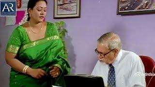 Sorry Maa Aayana Intlo Unnadu Movie Scenes  Shakeela with her Boss Comedy  AR Entertainments