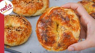 EASY & FLUFFY Turkish Soft Bagels Recipe  Acma Pastry Recipe