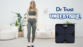 Dr Trust USA Unbeatable Personal Scale 524 Digital Electronic Weighing Machine for Body Weight Check