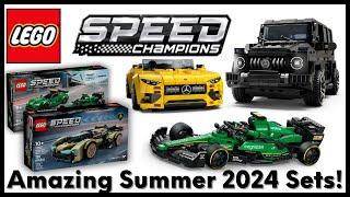 LEGO Speed Champions Summer 2024 Sets Mercedes Lamborghini + More