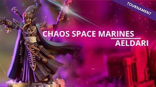 Aeldari vs Chaos Space Marines - A 10th Edition Warhammer 40k Battle Report