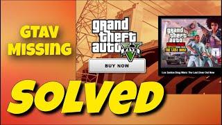 Fixed Rockstar Launcher Showing Buy Now  GTAV Missing From Rockstar Games Launcher  RDRGTA