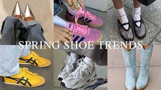 2024 Spring Shoe Trends  Sneakers Heels Ballet Flats Cowboy Boots More