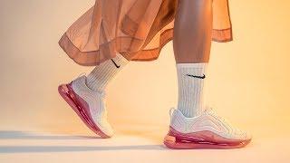 Nike Air Max 720 WhiteLaser FuchsiaPink Rise