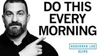How to Feel Energized & Sleep Better With One Morning Activity  Dr. Andrew Huberman