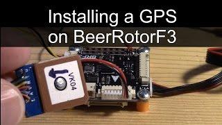 BeeRotor Airplane Setup with Cleanflight Part 7.0 Installing Micro GPS Step One Under 250 grams