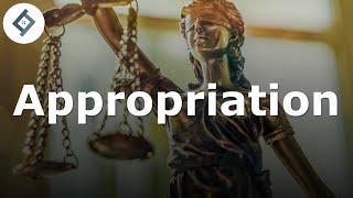 Appropriation  Criminal Law