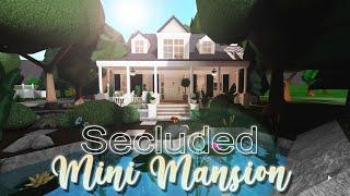 Secluded Summer Mini- Mansion  Roblox  Bloxburg  House build