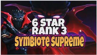 Mcoc Symbiote supreme 6 Star Rank 3  Gameplay  Marvel contest of champions #mcoc #marvelchampions
