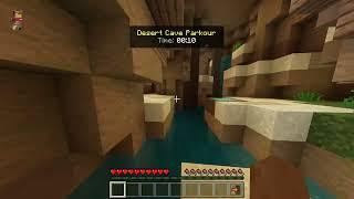 Minecraft Summer Event Desert Cave Parkour in 17s