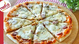 EVDE 10 DAKİKADA PİZZA Hazırlarından Farksız Pizza Yapmak Çok Kolay
