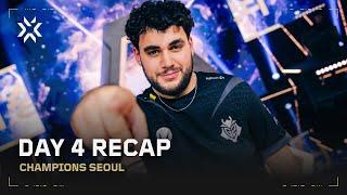 Group D Takes The Stage  VALORANT Champions Seoul Day 4 Highlights
