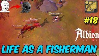 Life as a Fisherman  Chill Fishing Session - 18  2X Speed  Albion Online