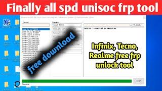 All spd frp remove tool  unisoc frp tool free  Infinix hot 10i google account bypass