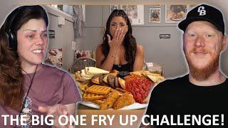 #LeahShutkever The ‘BIG ONE’ Fry Up Challenge REACTION  OB DAVE REACTS