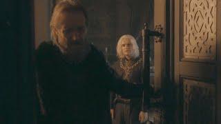 King Aegon Fires Otto Hightower and Makes Criston Cole His New HAND House of Dragon S2 Episode 2