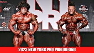 2023 New York Pro Prejudging Tonio Burton VS BEEF STU