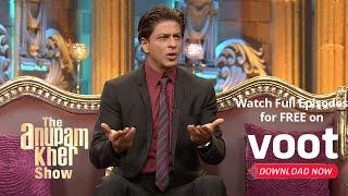 Shahrukh Khan remembers his father  The Anupam Kher Show