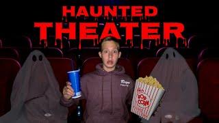 Overnight In HAUNTED Movie Theater