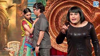जब Dolly ने पकड़ा Sudesh को Purbi के साथ  Comedy Circus Ke Mahabali   HD