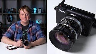 Setting Up your Canon EOS M100 to Shoot with Adapted Lenses