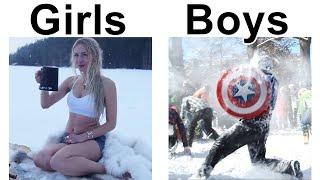 BOYS VS GIRLS MEMES