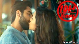 Cute Couple First Time Lip Kiss  Cute Love Whatsapp Status Video 2020   MirchiStatus 