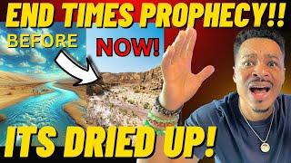 Euphrates River is DRYING UP END TIMES Prophecy is UNFOLDING