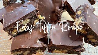 Tiffin Recipe  Easy Tiffin Recipe  Fridge Cake Recipe
