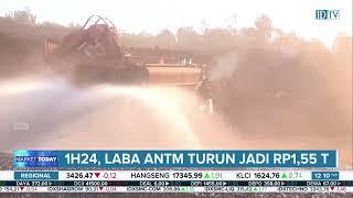 Laba ANTM Turun Jadi Rp155 Triliun - Investor Daily TV