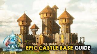Epic All-in-One Castle Base  Building Tutorial  ARK Survival Ascended